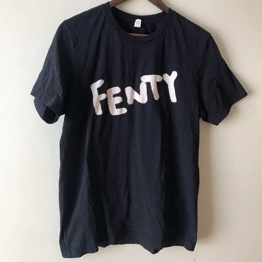 Fenty RARE Launch Black Graphic Tee